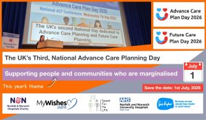 We are organising the UK’s Advance Care Plan Day